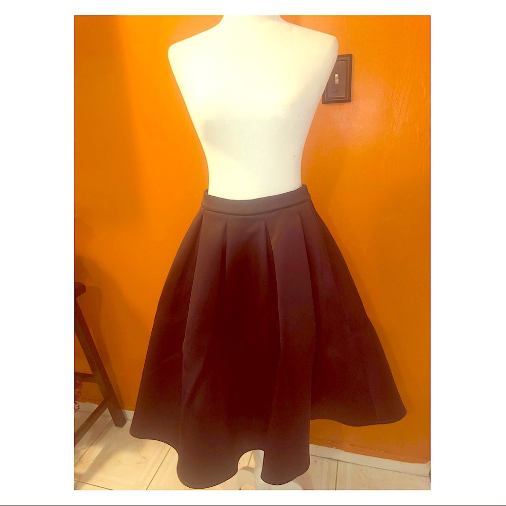 Midi Scuba ASOS Skirt